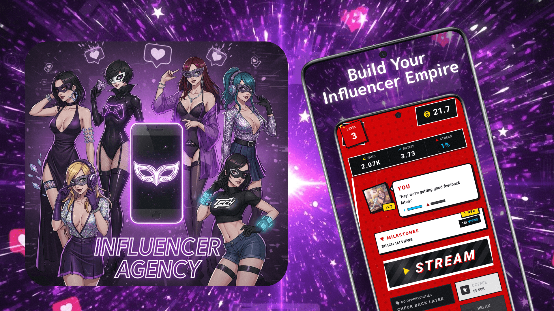 Influencer Agency: Go Viral