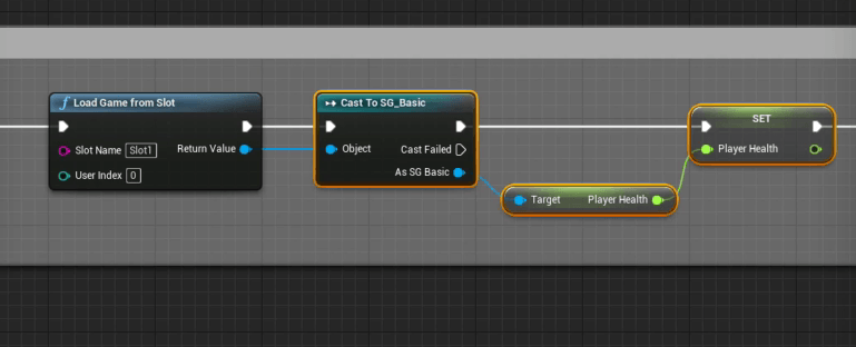 Blueprint: load save
