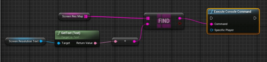 Blueprint: execute/apply settings after button selection