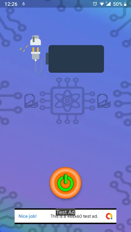 Battery Saver Interface - Main Screen