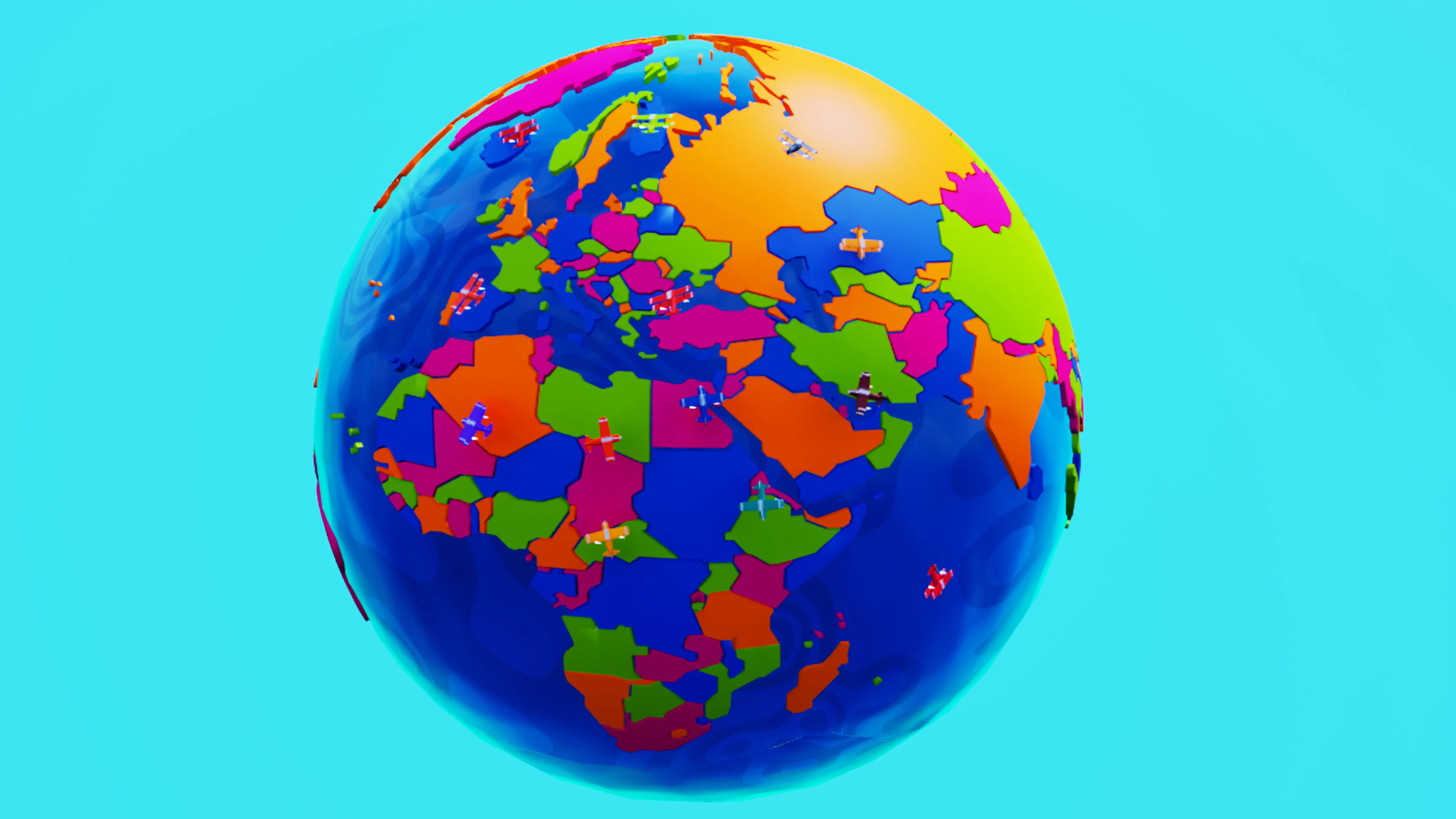 World Guesser Gameplay Screenshot