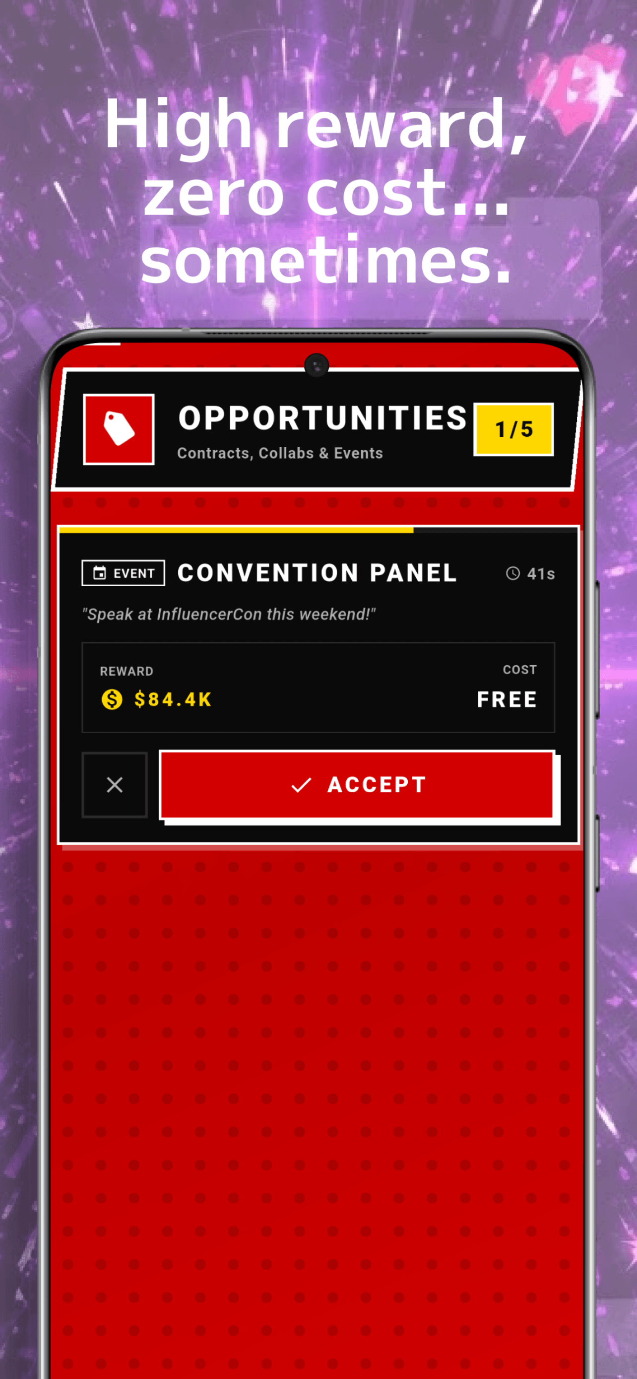 High reward, zero cost... sometimes.