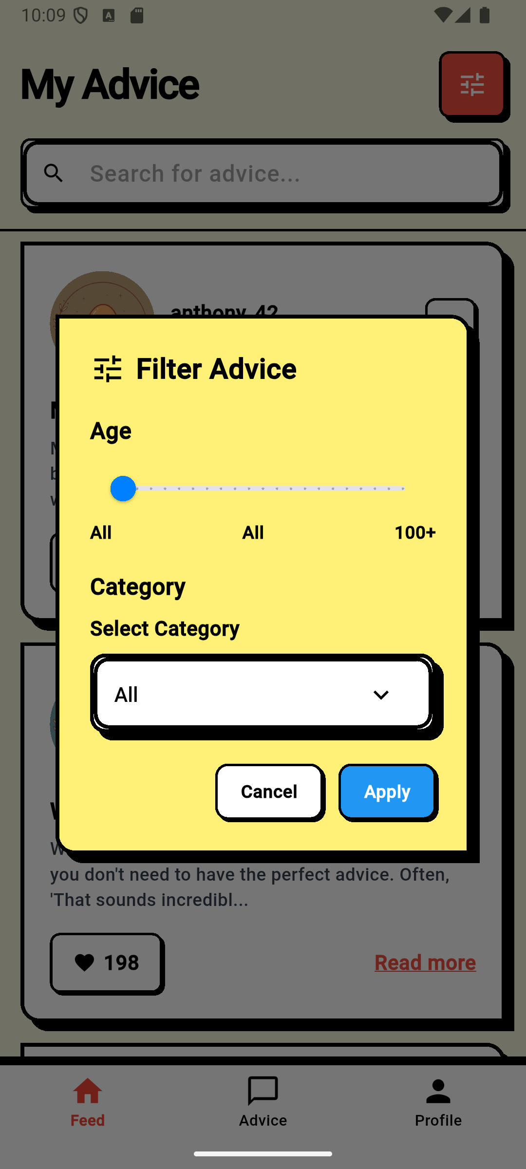 Profile Screen