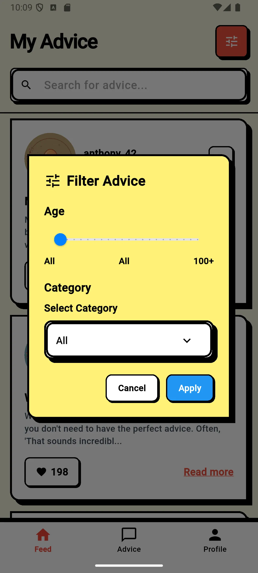 Profile Screen