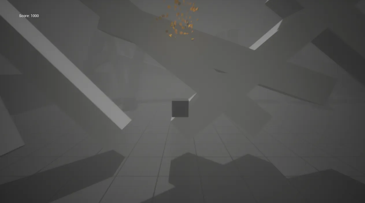 OburRun game over screen